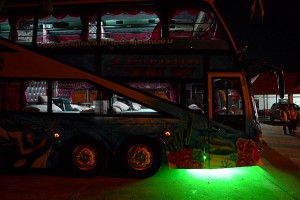 The sleeper bus to Vientiane